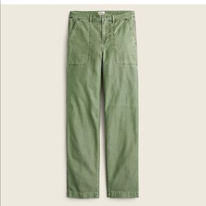 Petite J.Crew Foundry Garment Dyed Pant